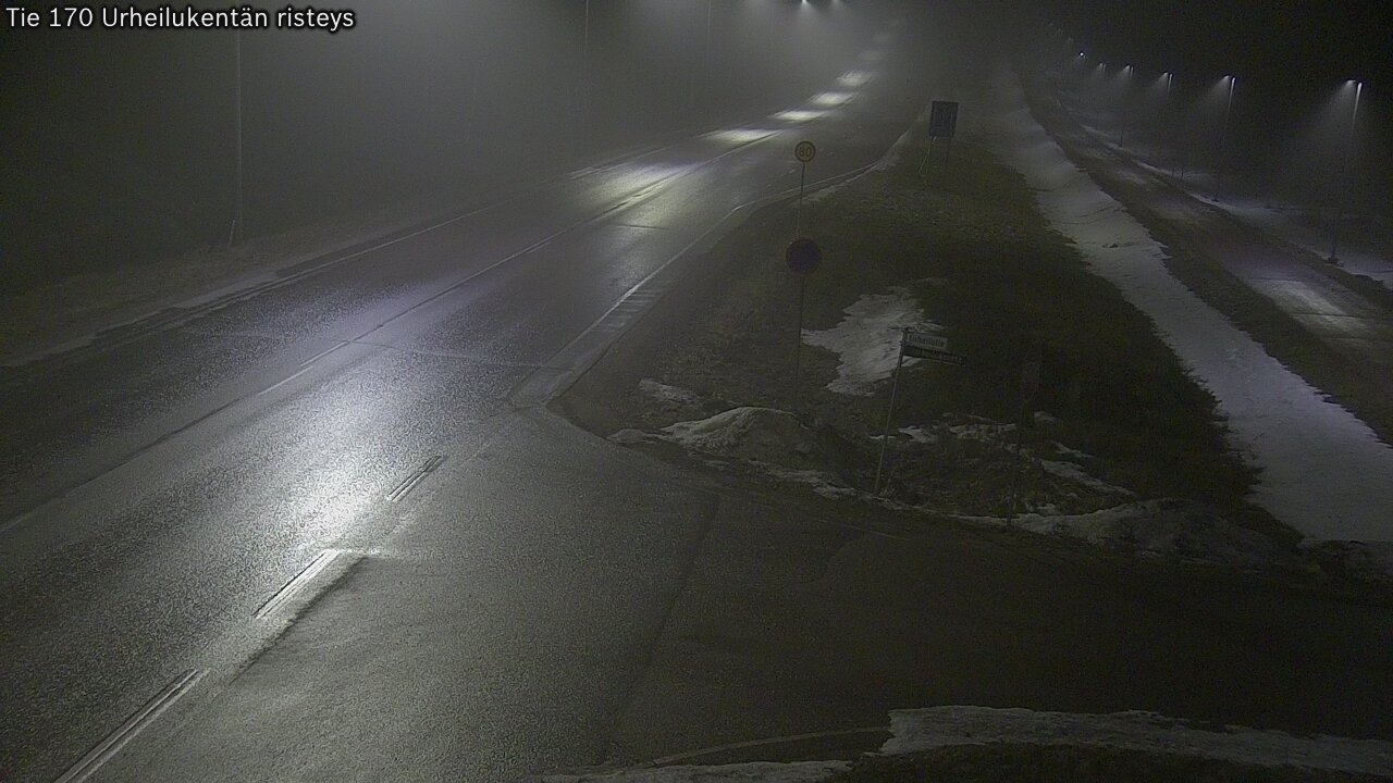 Kelikamerat Kuva Tie 170 Virolahti Urheilukentän risteys, Virolahti, Kymenlaakso