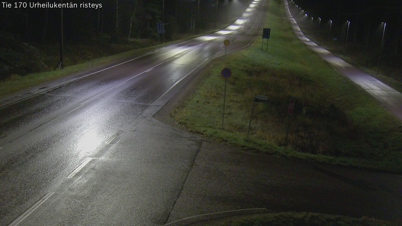 Kelikamerat Kuva Tie 170 Virolahti Urheilukentän risteys, Virolahti, Kymenlaakso