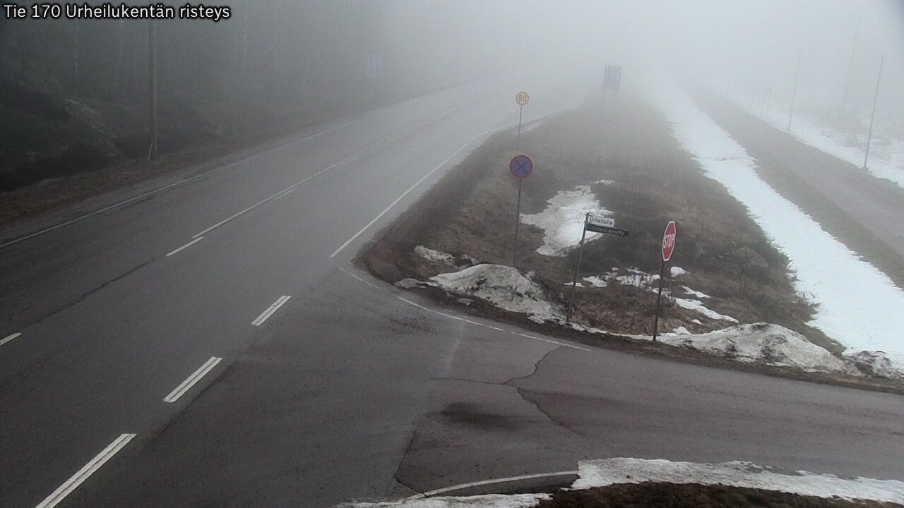 Kelikamerat Kuva Tie 170 Virolahti Urheilukentän risteys, Virolahti, Kymenlaakso