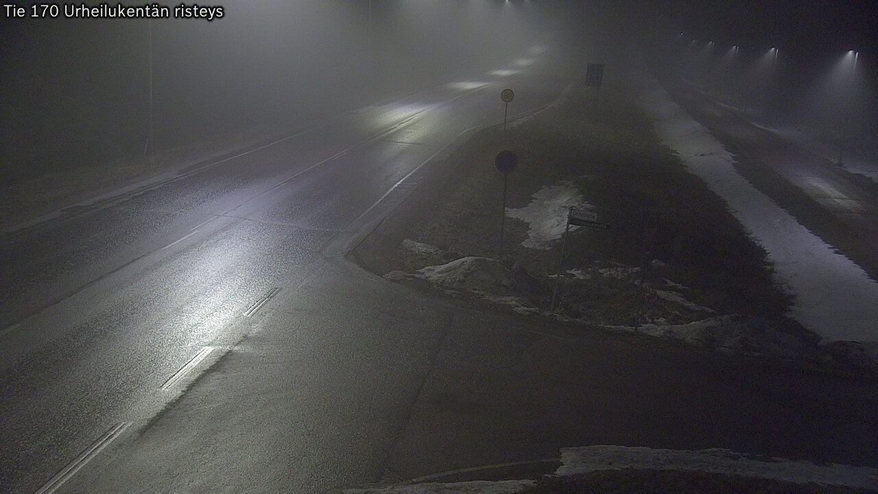 Kelikamerat Kuva Tie 170 Virolahti Urheilukentän risteys, Virolahti, Kymenlaakso