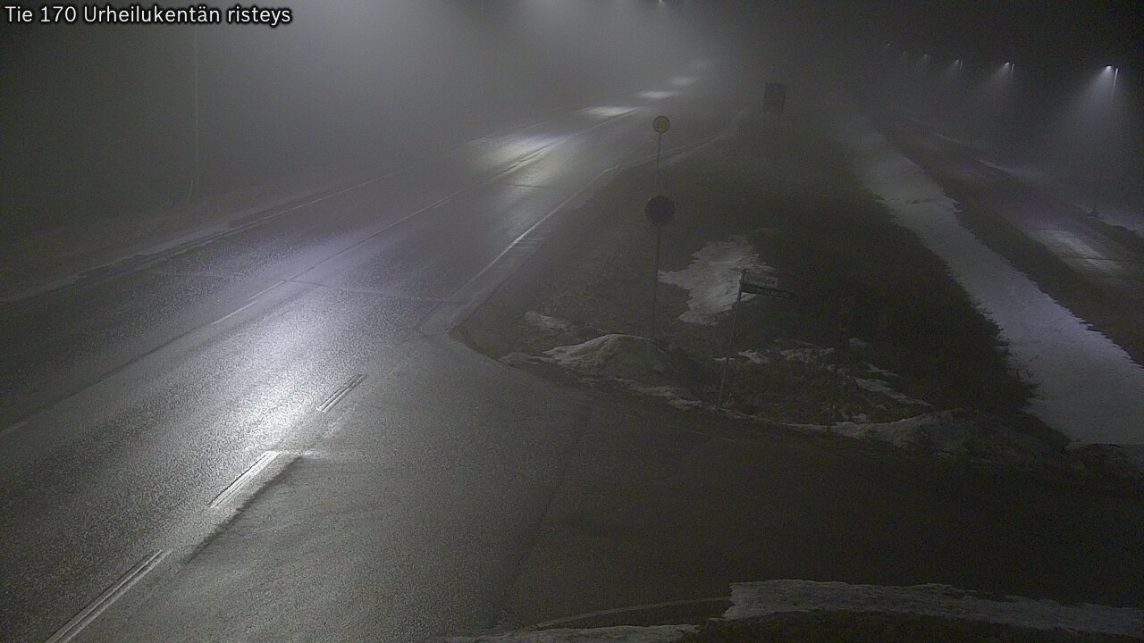 Kelikamerat Kuva Tie 170 Virolahti Urheilukentän risteys, Virolahti, Kymenlaakso