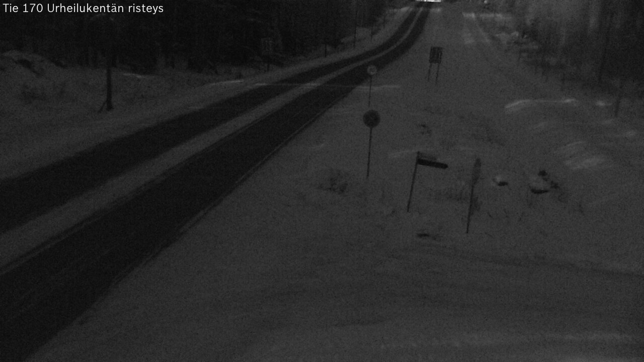 Kelikamerat Kuva Tie 170 Virolahti Urheilukentän risteys, Virolahti, Kymenlaakso