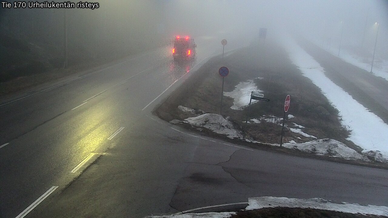 Kelikamerat Kuva Tie 170 Virolahti Urheilukentän risteys, Virolahti, Kymenlaakso