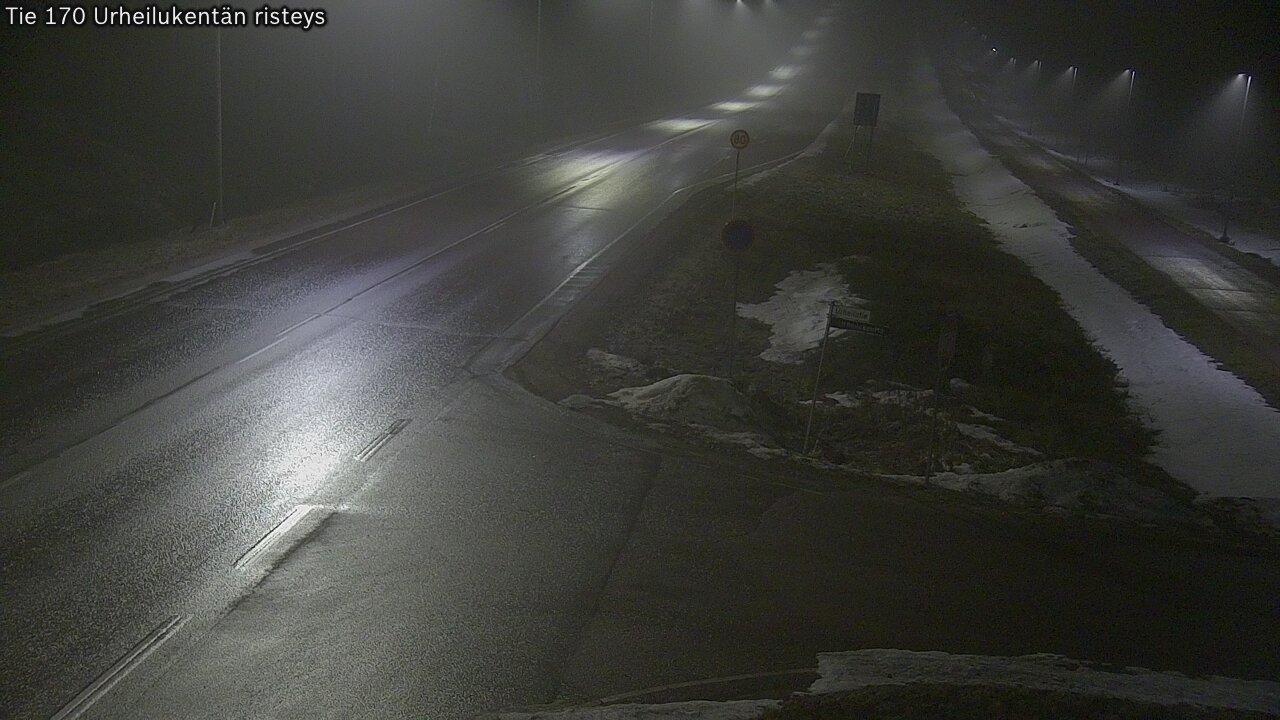 Kelikamerat Kuva Tie 170 Virolahti Urheilukentän risteys, Virolahti, Kymenlaakso