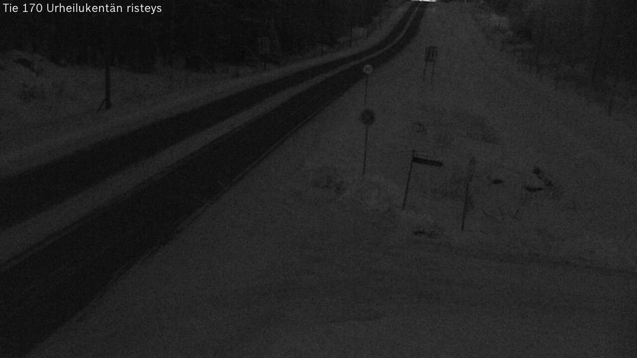 Kelikamerat Kuva Tie 170 Virolahti Urheilukentän risteys, Virolahti, Kymenlaakso