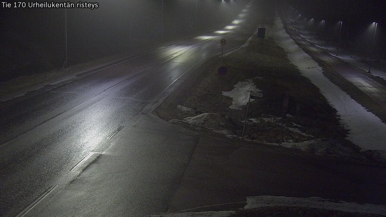 Kelikamerat Kuva Tie 170 Virolahti Urheilukentän risteys, Virolahti, Kymenlaakso