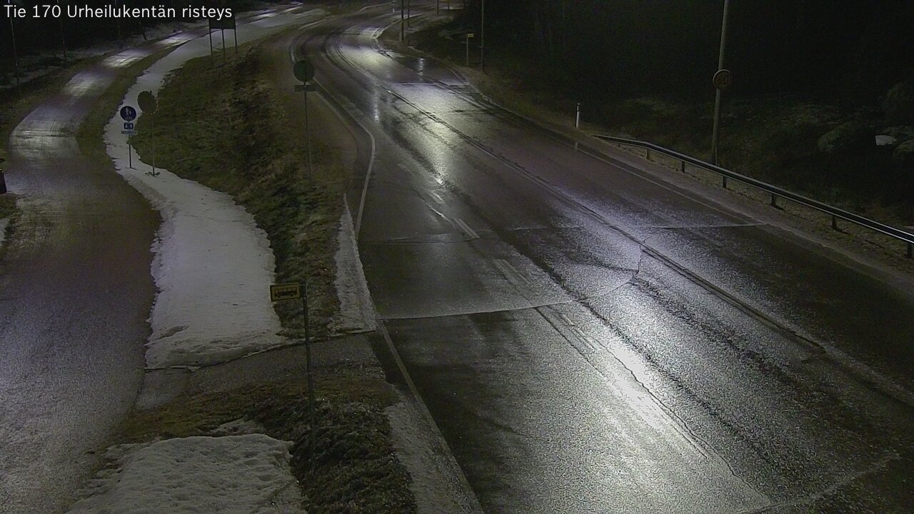 Kelikamerat Kuva Tie 170 Virolahti Urheilukentän risteys, Virolahti, Kymenlaakso
