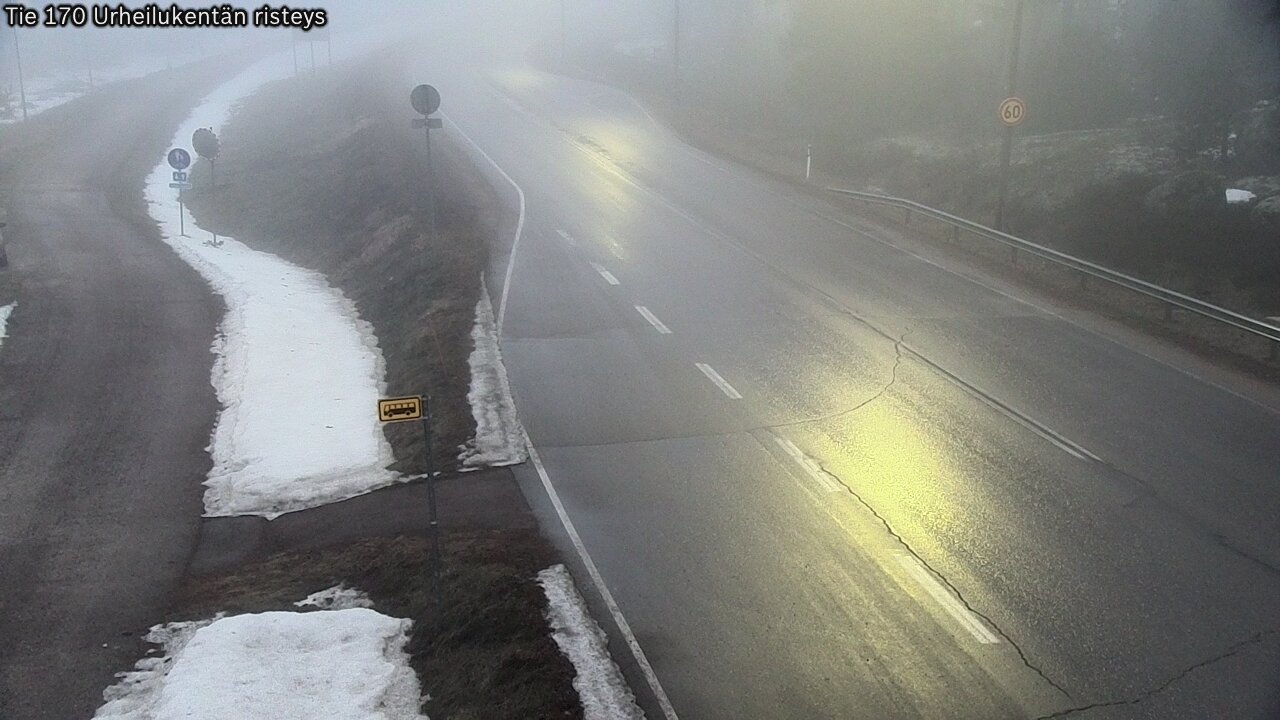 Kelikamerat Kuva Tie 170 Virolahti Urheilukentän risteys, Virolahti, Kymenlaakso