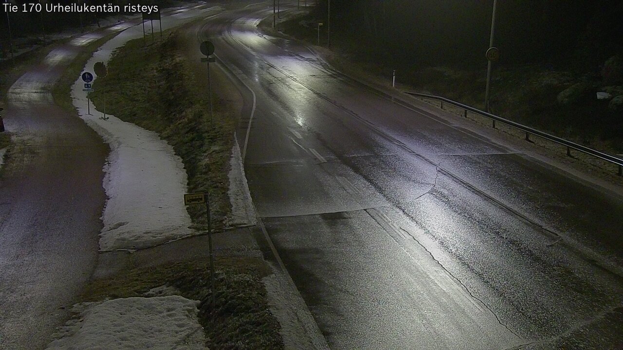 Kelikamerat Kuva Tie 170 Virolahti Urheilukentän risteys, Virolahti, Kymenlaakso