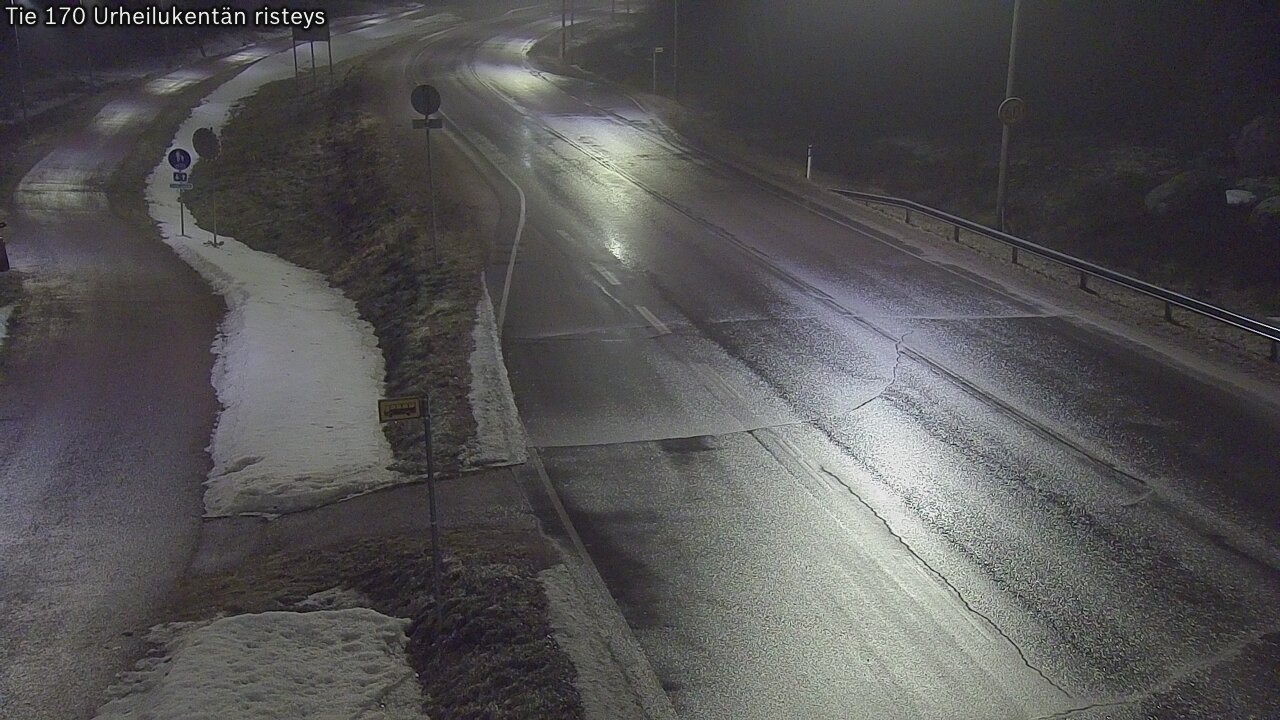 Kelikamerat Kuva Tie 170 Virolahti Urheilukentän risteys, Virolahti, Kymenlaakso