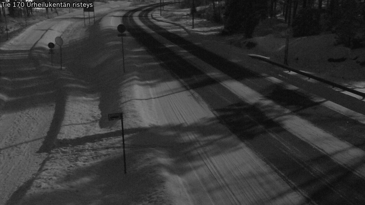 Kelikamerat Kuva Tie 170 Virolahti Urheilukentän risteys, Virolahti, Kymenlaakso