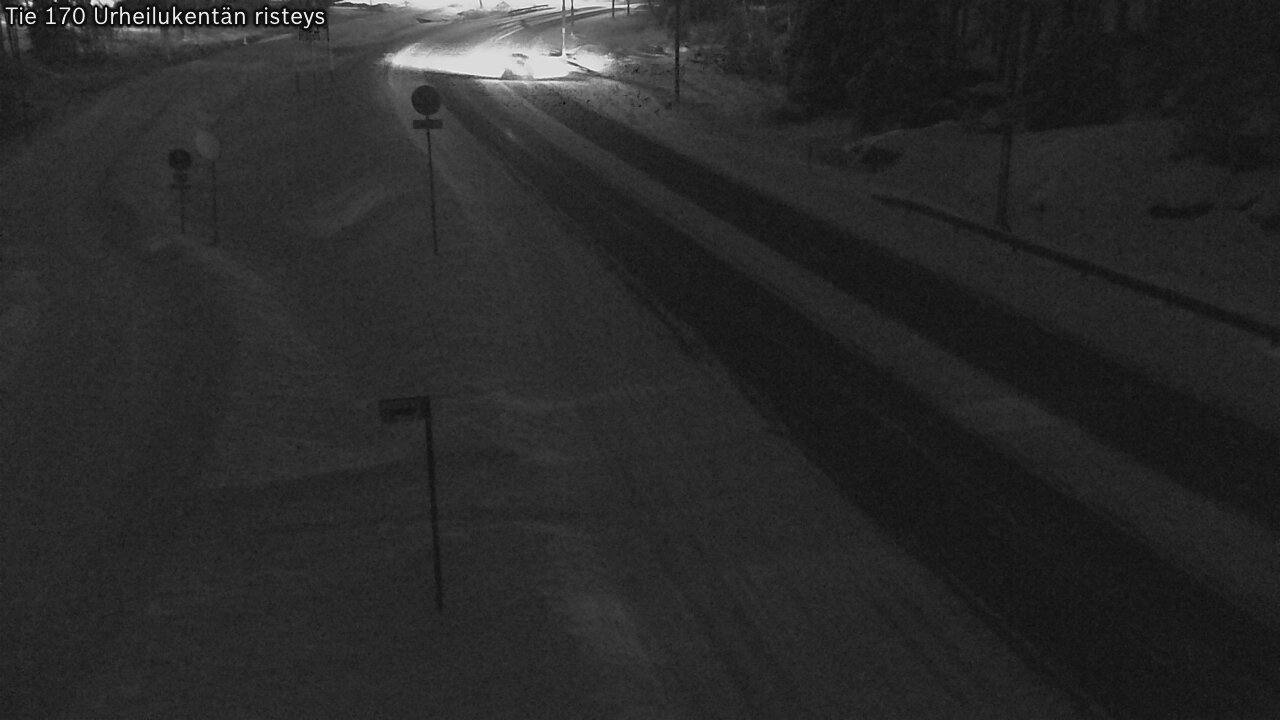 Kelikamerat Kuva Tie 170 Virolahti Urheilukentän risteys, Virolahti, Kymenlaakso
