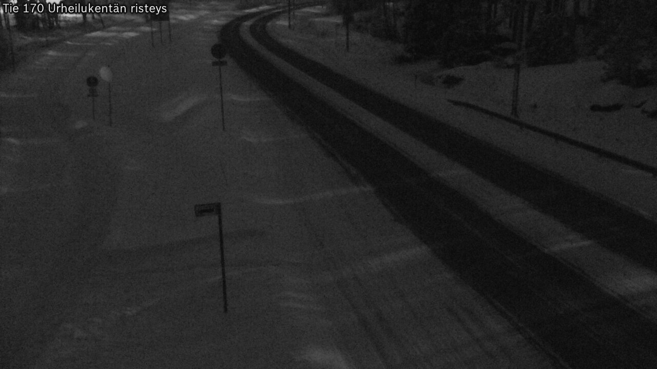 Kelikamerat Kuva Tie 170 Virolahti Urheilukentän risteys, Virolahti, Kymenlaakso