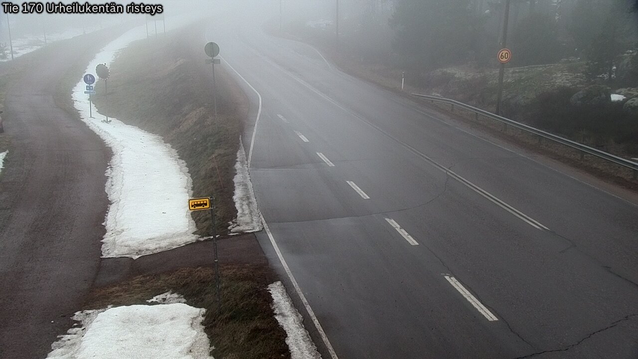 Kelikamerat Kuva Tie 170 Virolahti Urheilukentän risteys, Virolahti, Kymenlaakso