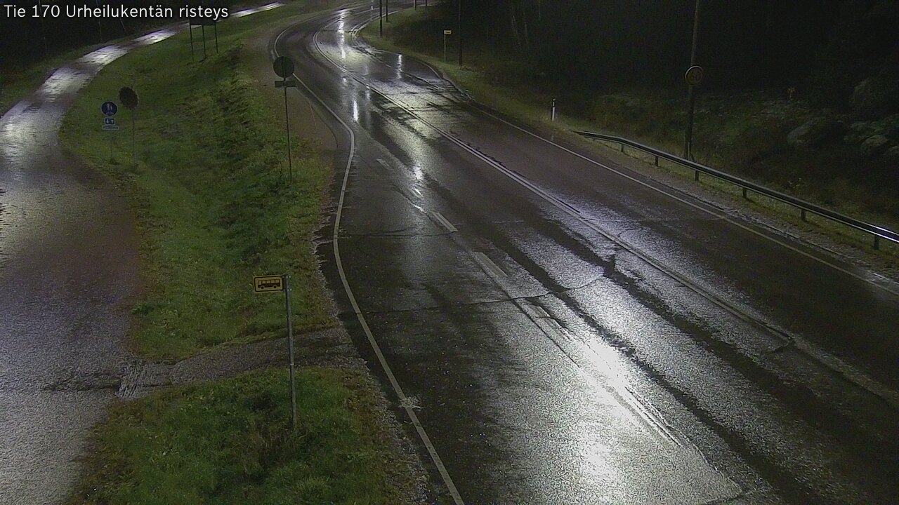 Kelikamerat Kuva Tie 170 Virolahti Urheilukentän risteys, Virolahti, Kymenlaakso