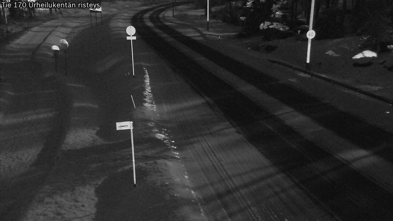 Kelikamerat Kuva Tie 170 Virolahti Urheilukentän risteys, Virolahti, Kymenlaakso