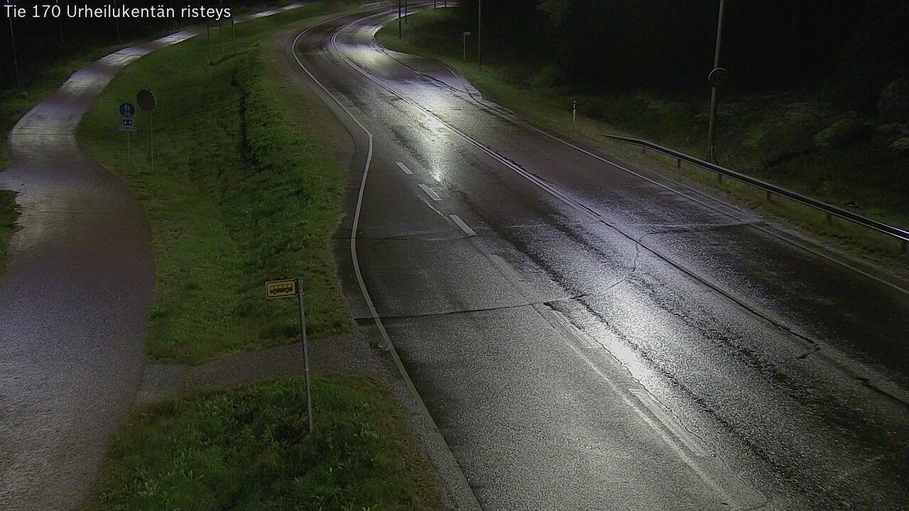 Kelikamerat Kuva Tie 170 Virolahti Urheilukentän risteys, Virolahti, Kymenlaakso