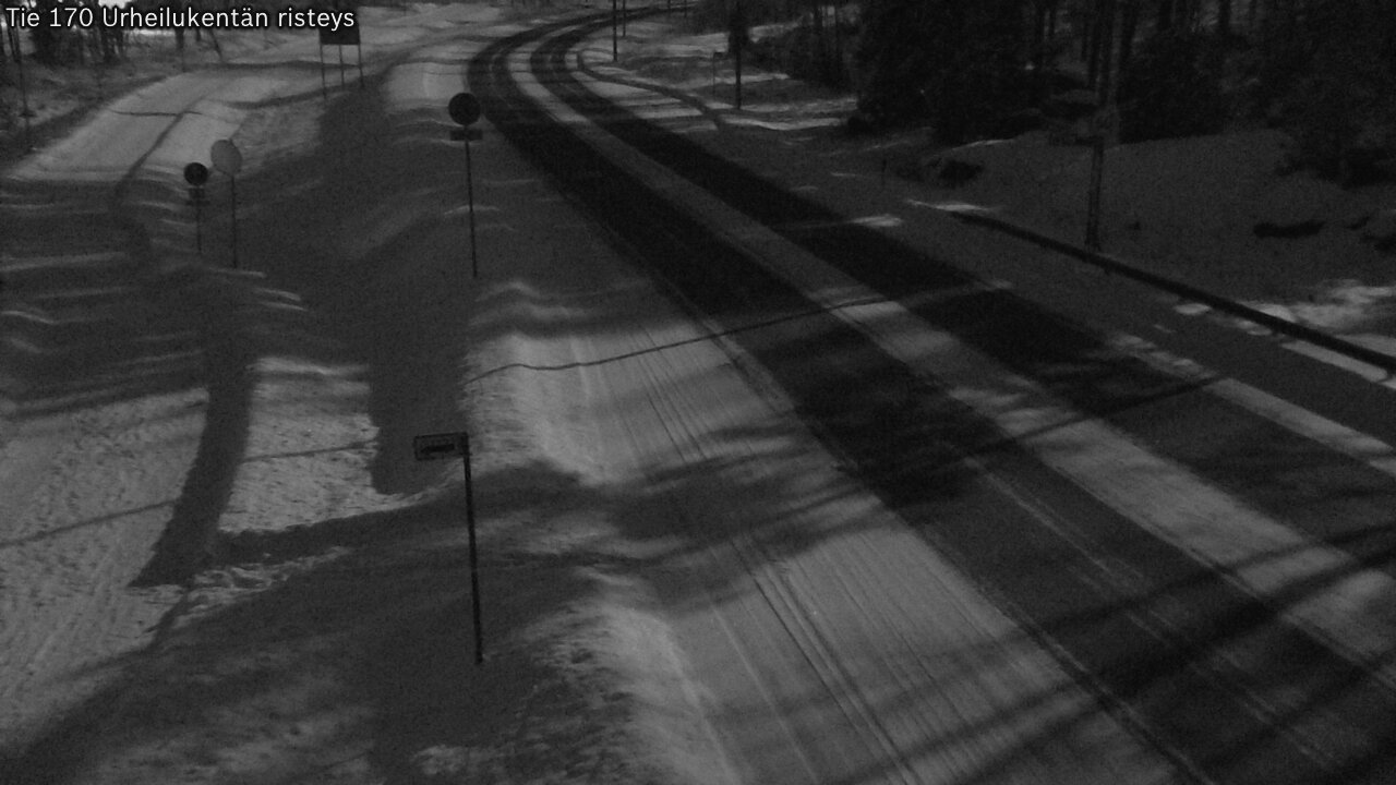 Kelikamerat Kuva Tie 170 Virolahti Urheilukentän risteys, Virolahti, Kymenlaakso