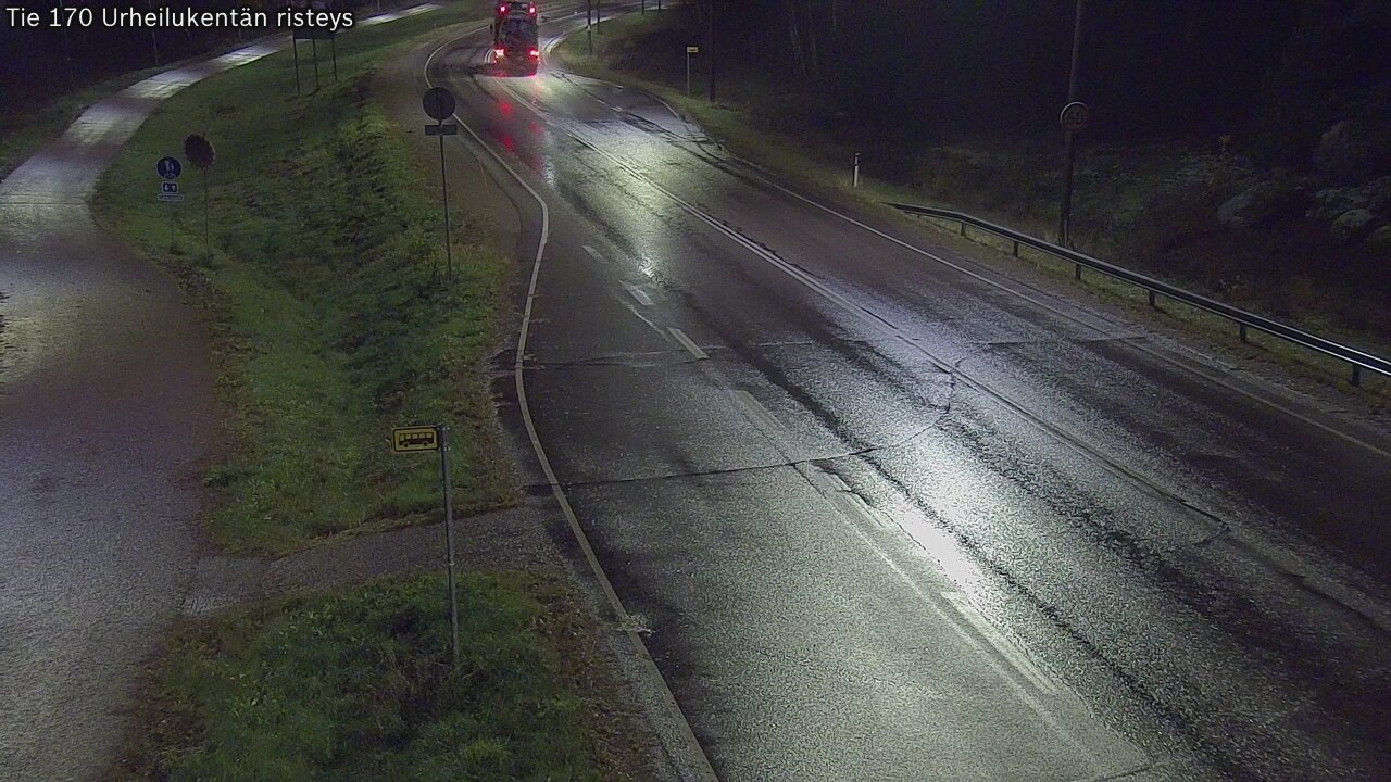 Kelikamerat Kuva Tie 170 Virolahti Urheilukentän risteys, Virolahti, Kymenlaakso