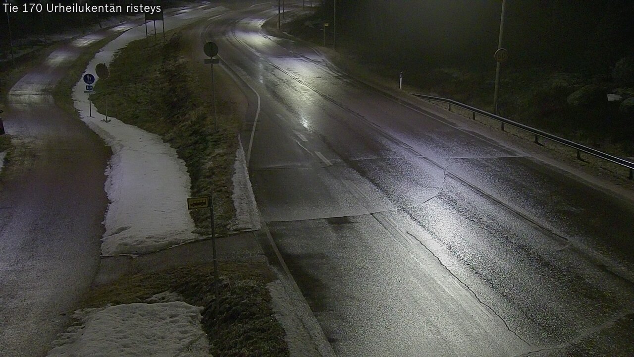 Kelikamerat Kuva Tie 170 Virolahti Urheilukentän risteys, Virolahti, Kymenlaakso