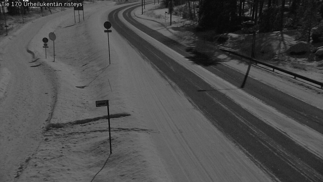 Kelikamerat Kuva Tie 170 Virolahti Urheilukentän risteys, Virolahti, Kymenlaakso