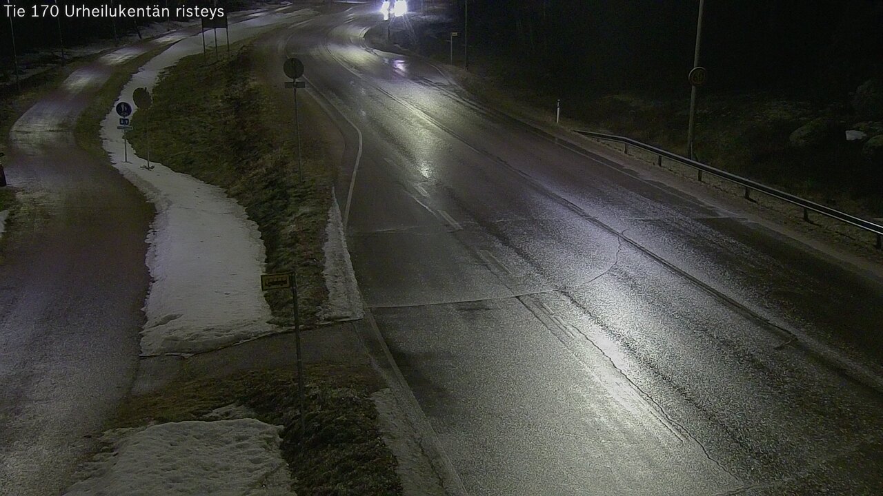 Kelikamerat Kuva Tie 170 Virolahti Urheilukentän risteys, Virolahti, Kymenlaakso
