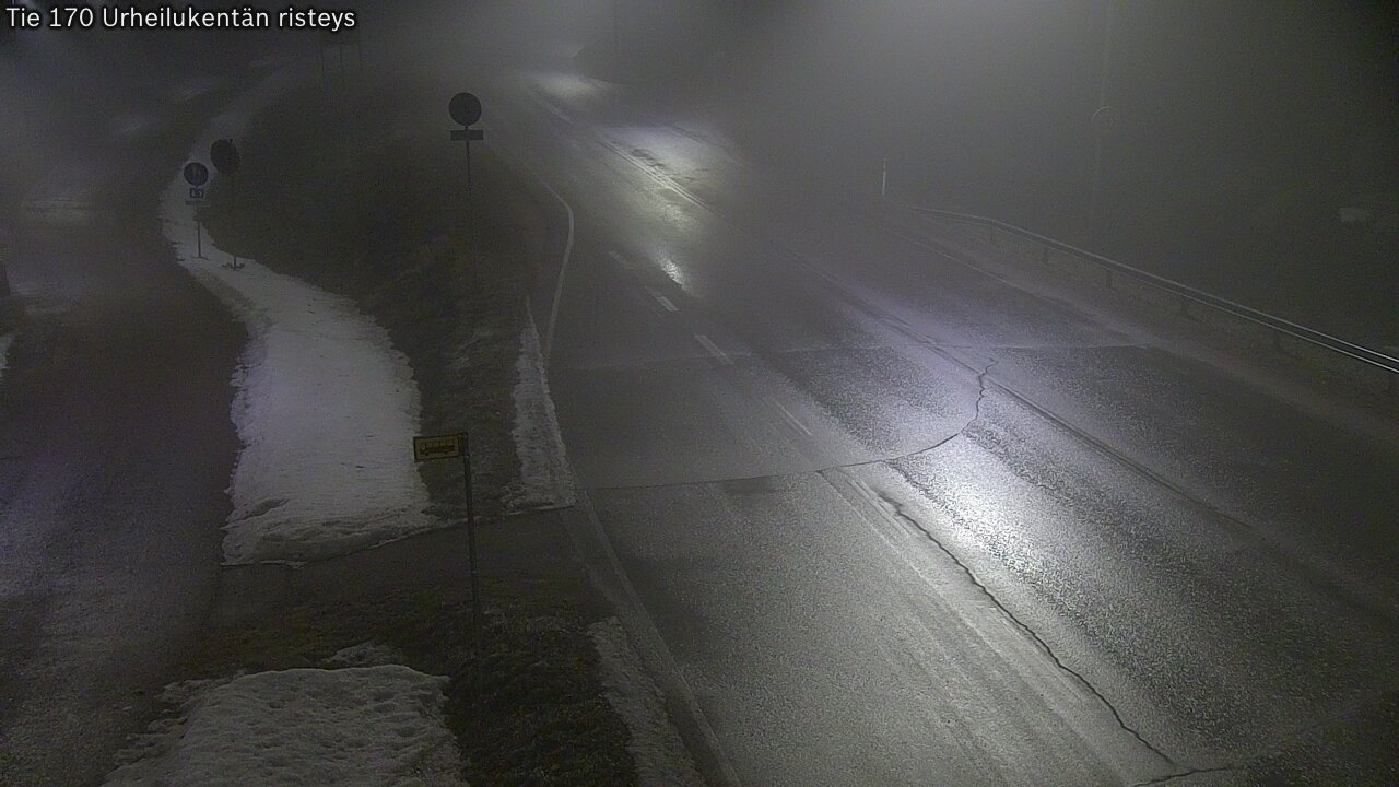 Kelikamerat Kuva Tie 170 Virolahti Urheilukentän risteys, Virolahti, Kymenlaakso