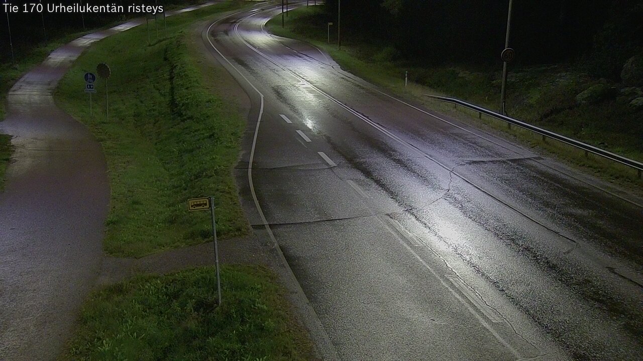 Kelikamerat Kuva Tie 170 Virolahti Urheilukentän risteys, Virolahti, Kymenlaakso
