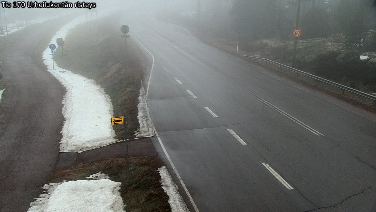 Kelikamerat Kuva Tie 170 Virolahti Urheilukentän risteys, Virolahti, Kymenlaakso