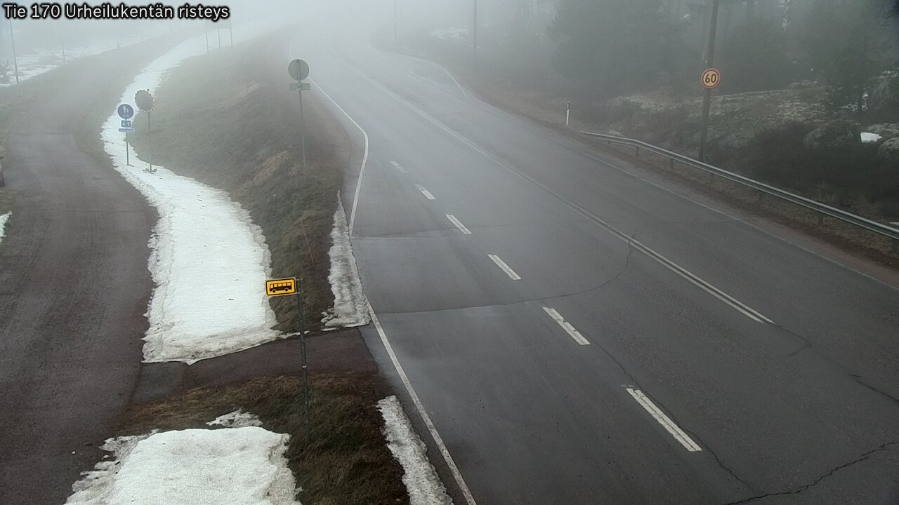 Kelikamerat Kuva Tie 170 Virolahti Urheilukentän risteys, Virolahti, Kymenlaakso