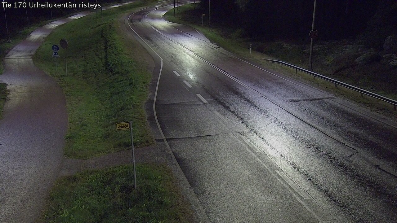 Kelikamerat Kuva Tie 170 Virolahti Urheilukentän risteys, Virolahti, Kymenlaakso