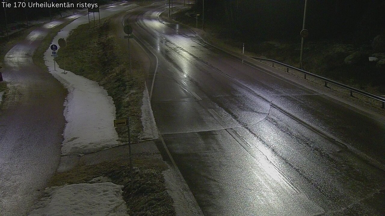 Kelikamerat Kuva Tie 170 Virolahti Urheilukentän risteys, Virolahti, Kymenlaakso