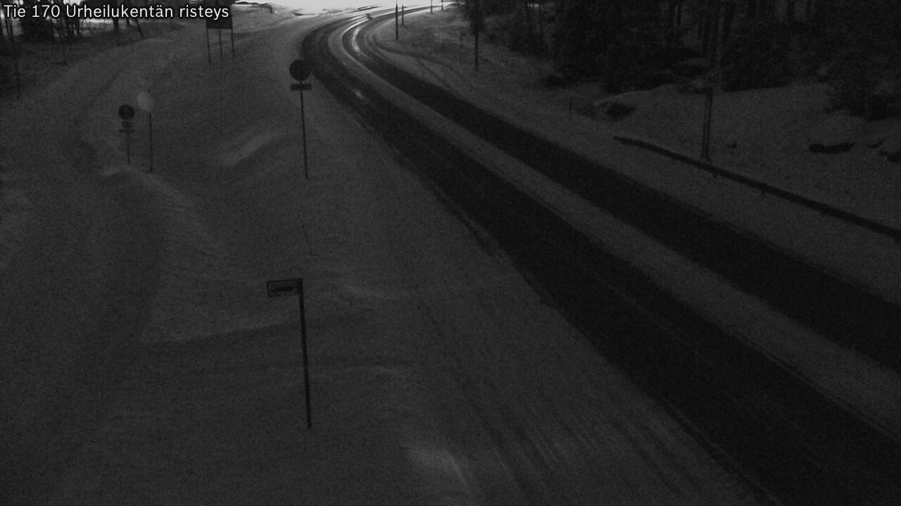 Kelikamerat Kuva Tie 170 Virolahti Urheilukentän risteys, Virolahti, Kymenlaakso