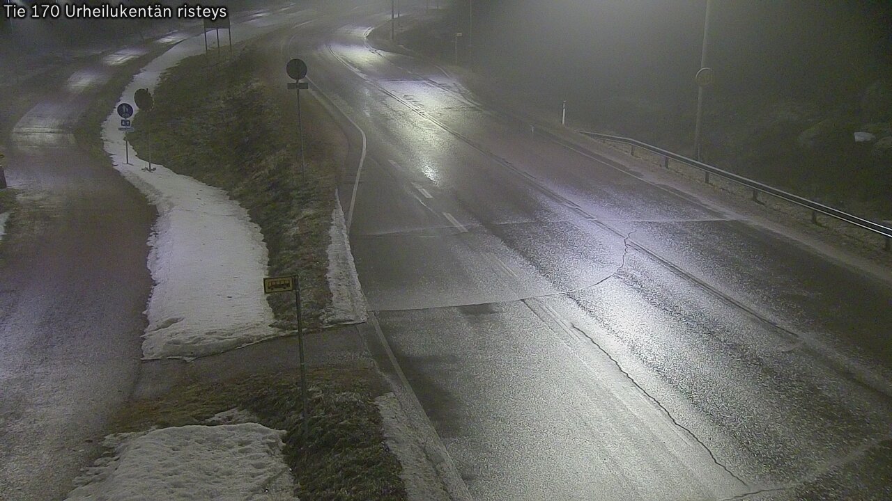 Kelikamerat Kuva Tie 170 Virolahti Urheilukentän risteys, Virolahti, Kymenlaakso