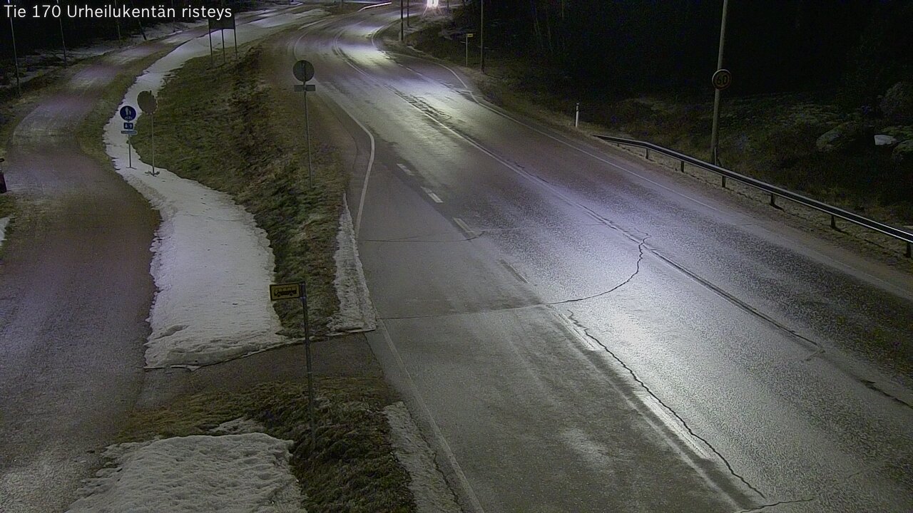 Kelikamerat Kuva Tie 170 Virolahti Urheilukentän risteys, Virolahti, Kymenlaakso