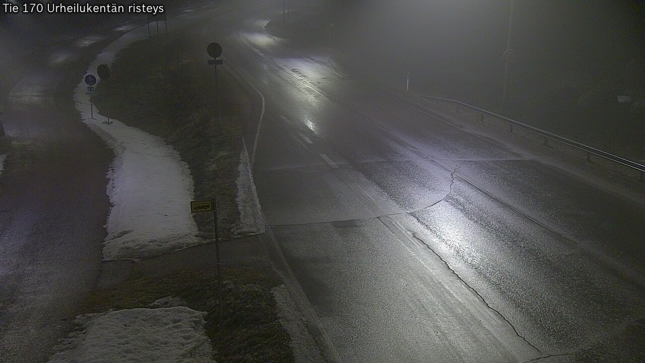 Kelikamerat Kuva Tie 170 Virolahti Urheilukentän risteys, Virolahti, Kymenlaakso