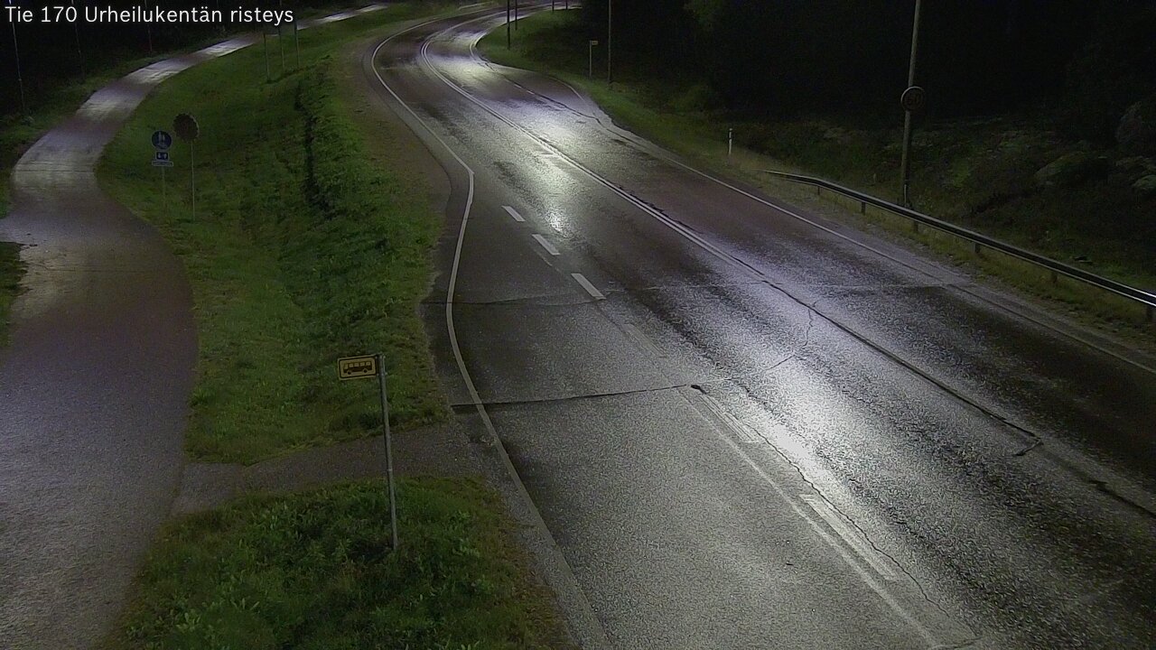 Kelikamerat Kuva Tie 170 Virolahti Urheilukentän risteys, Virolahti, Kymenlaakso