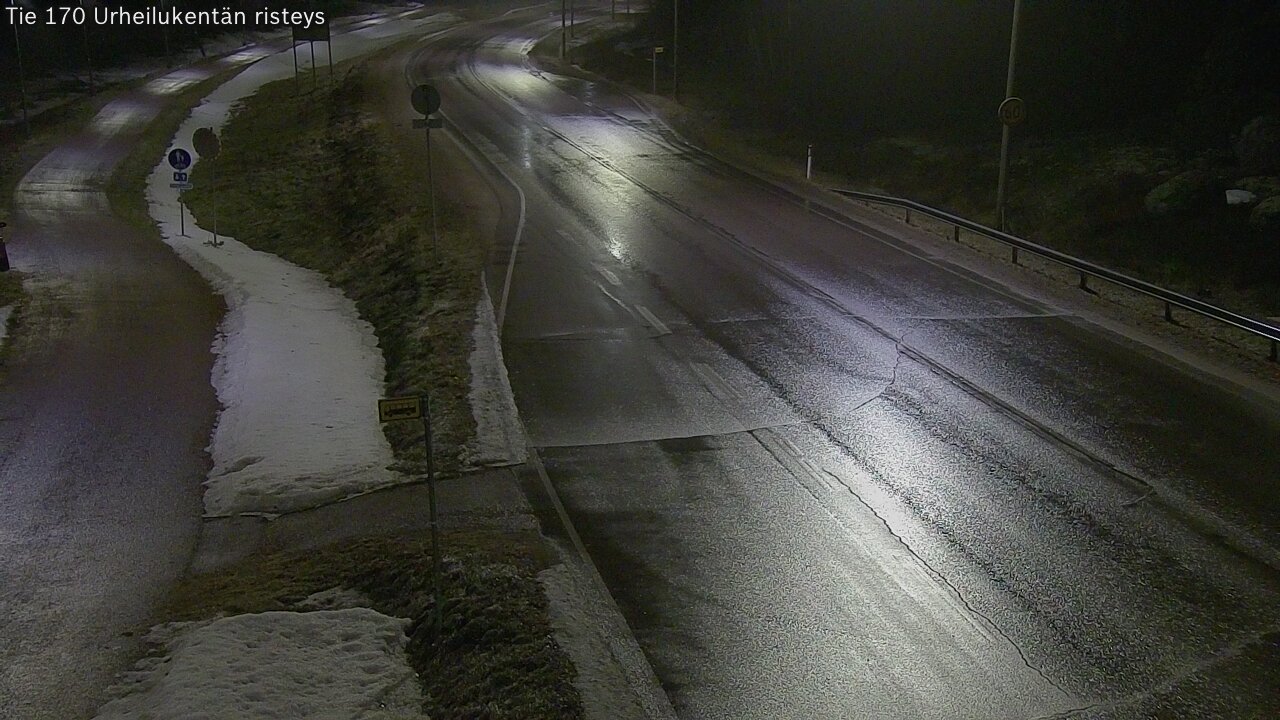 Kelikamerat Kuva Tie 170 Virolahti Urheilukentän risteys, Virolahti, Kymenlaakso