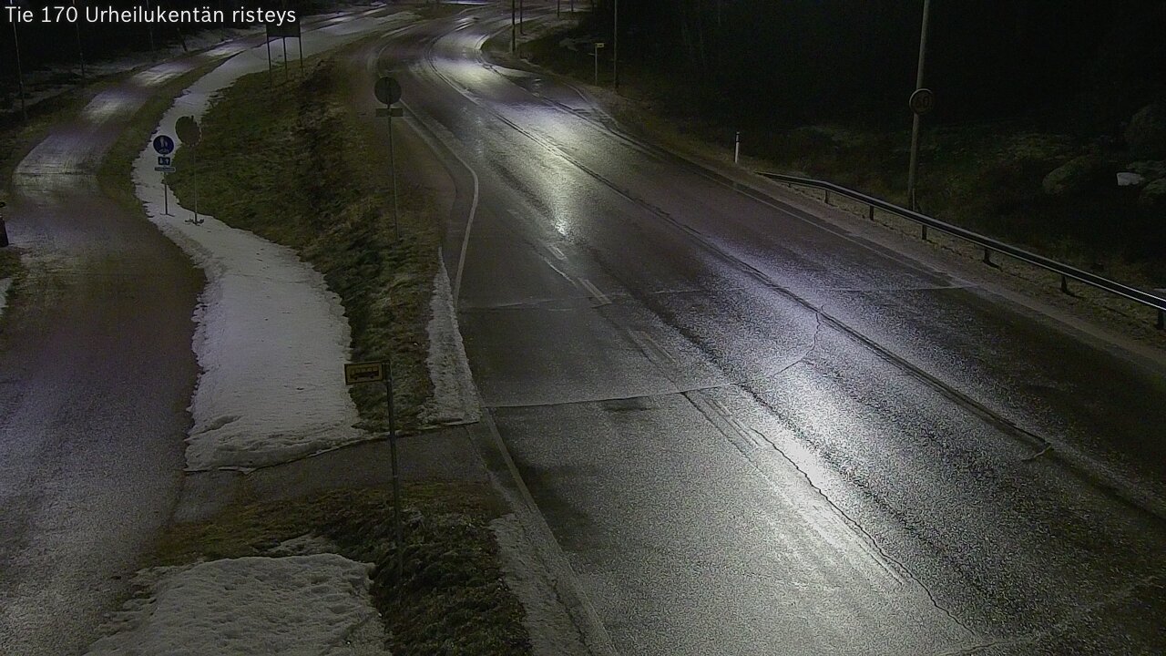 Kelikamerat Kuva Tie 170 Virolahti Urheilukentän risteys, Virolahti, Kymenlaakso