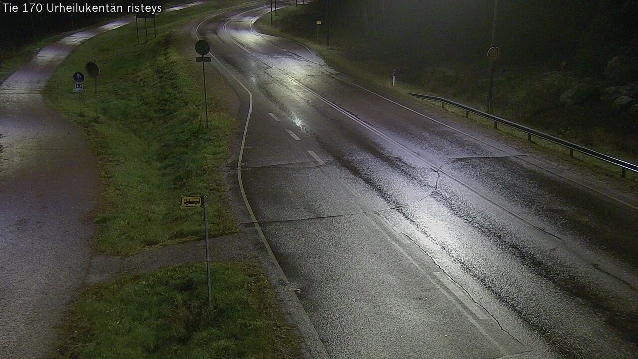 Kelikamerat Kuva Tie 170 Virolahti Urheilukentän risteys, Virolahti, Kymenlaakso