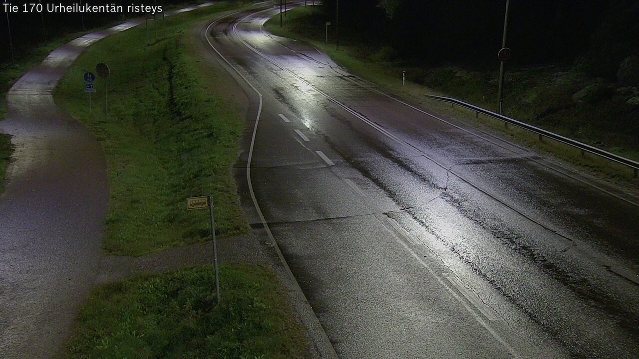 Kelikamerat Kuva Tie 170 Virolahti Urheilukentän risteys, Virolahti, Kymenlaakso