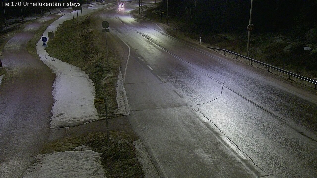 Kelikamerat Kuva Tie 170 Virolahti Urheilukentän risteys, Virolahti, Kymenlaakso