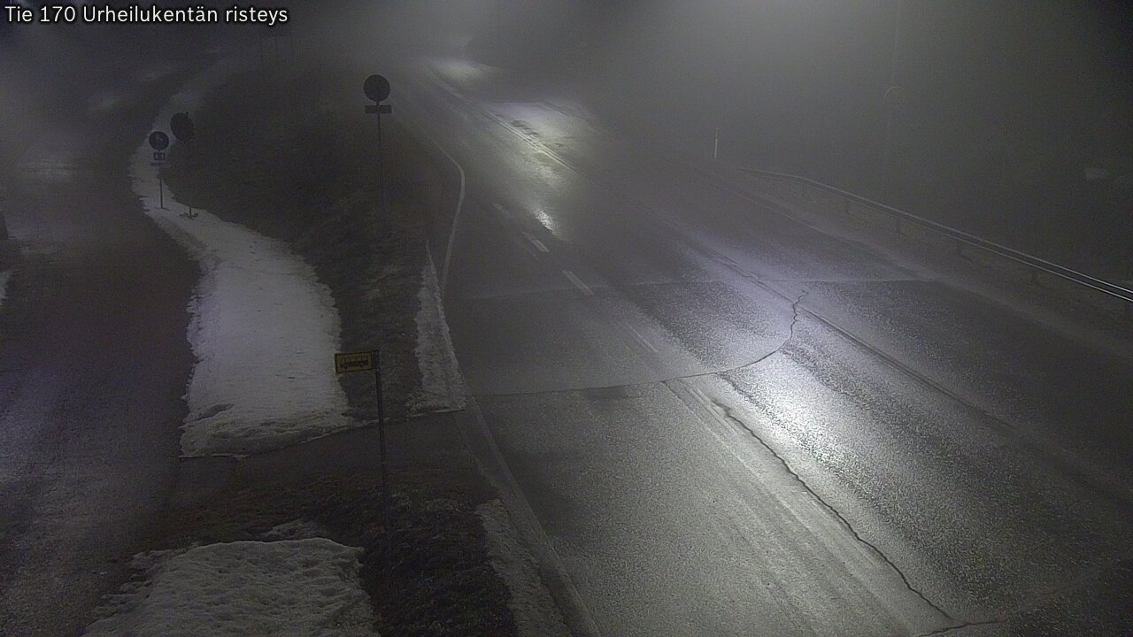 Kelikamerat Kuva Tie 170 Virolahti Urheilukentän risteys, Virolahti, Kymenlaakso