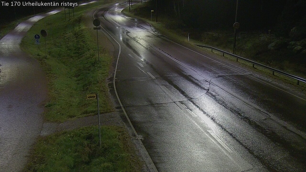 Kelikamerat Kuva Tie 170 Virolahti Urheilukentän risteys, Virolahti, Kymenlaakso