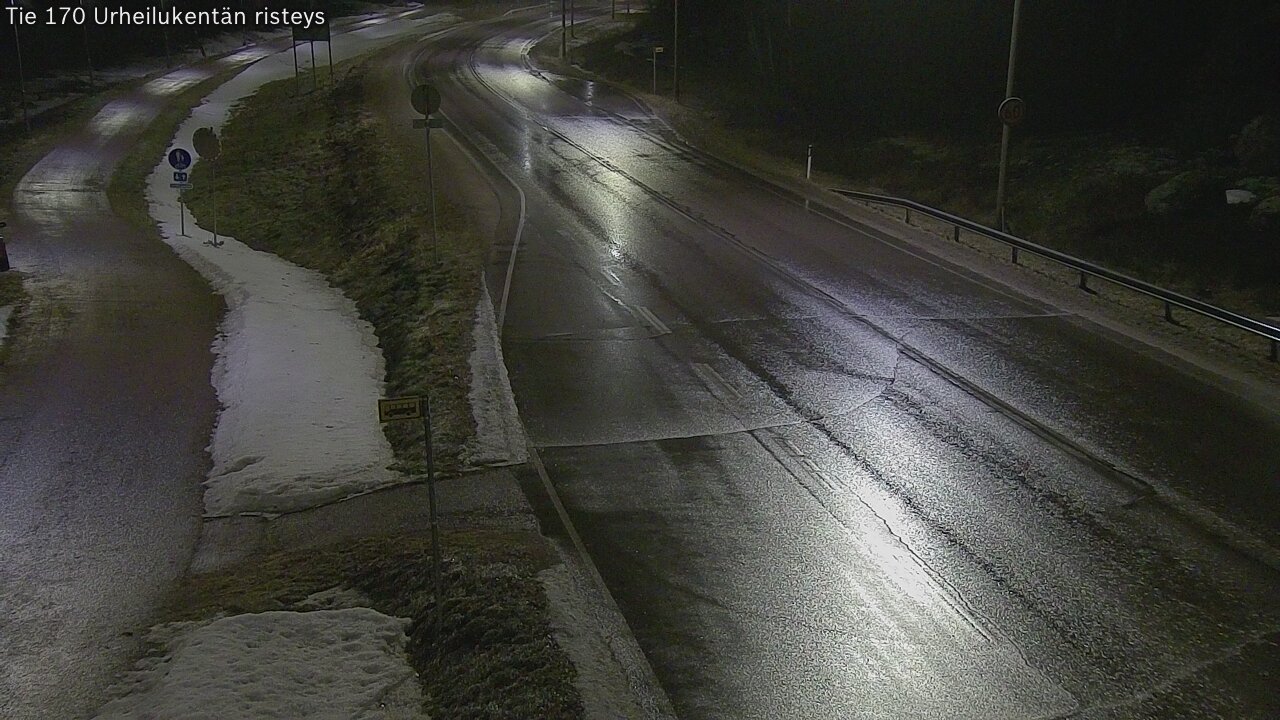 Kelikamerat Kuva Tie 170 Virolahti Urheilukentän risteys, Virolahti, Kymenlaakso
