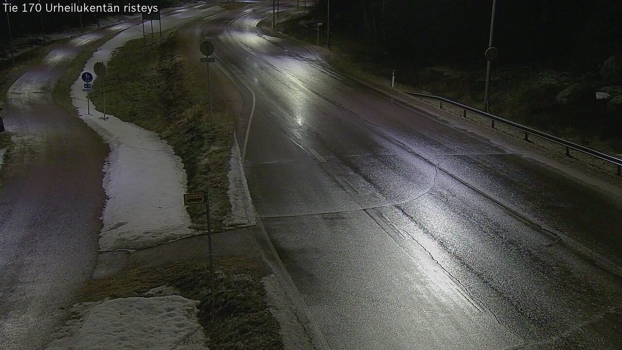 Kelikamerat Kuva Tie 170 Virolahti Urheilukentän risteys, Virolahti, Kymenlaakso
