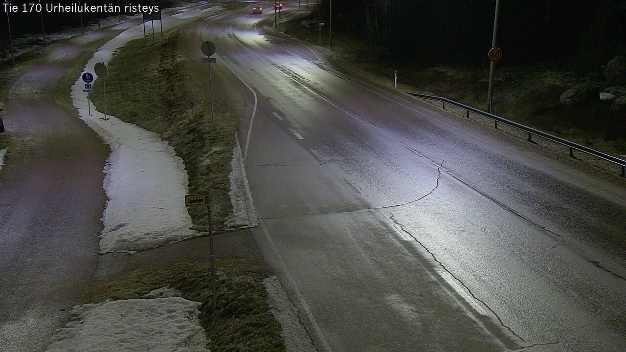 Kelikamerat Kuva Tie 170 Virolahti Urheilukentän risteys, Virolahti, Kymenlaakso