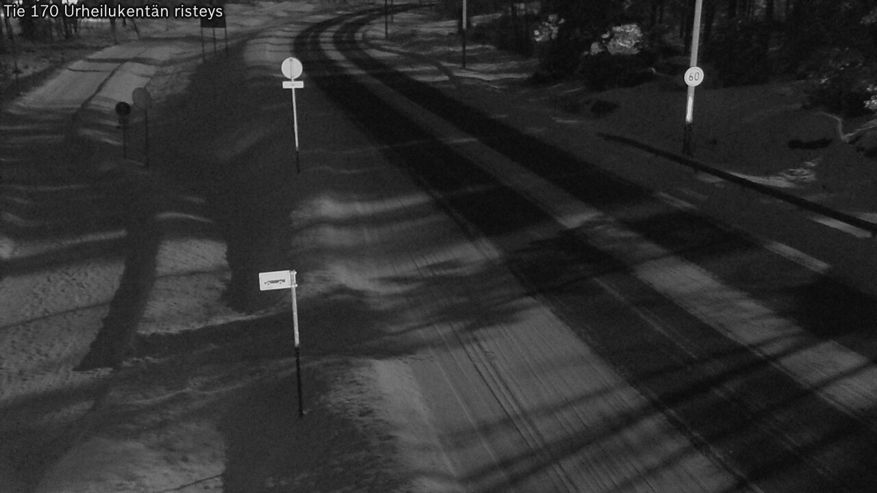 Kelikamerat Kuva Tie 170 Virolahti Urheilukentän risteys, Virolahti, Kymenlaakso