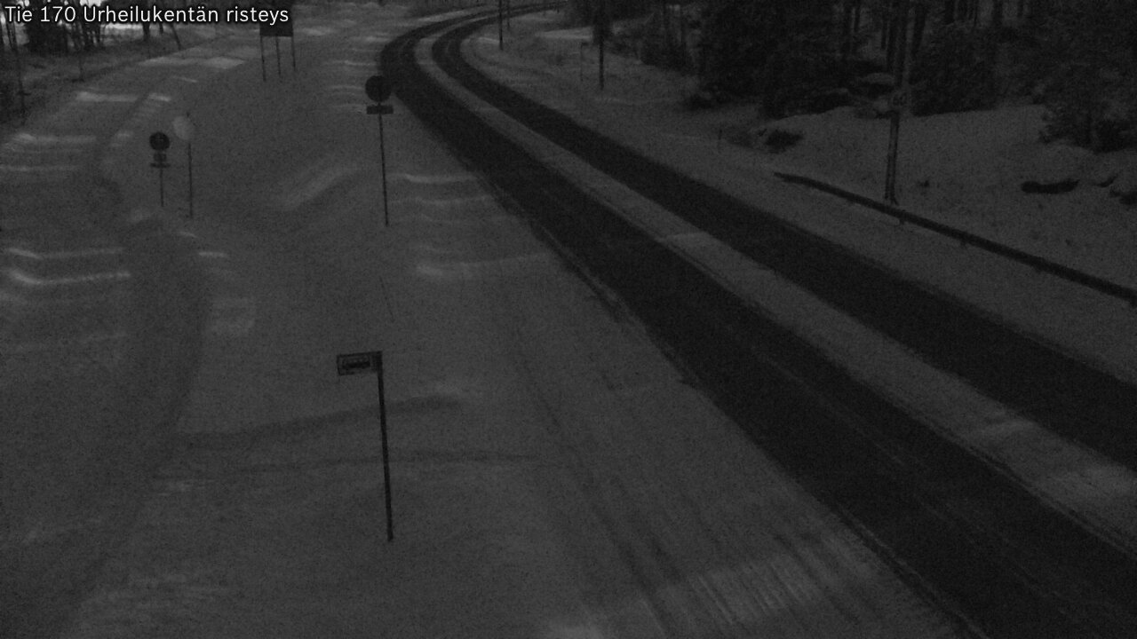 Kelikamerat Kuva Tie 170 Virolahti Urheilukentän risteys, Virolahti, Kymenlaakso