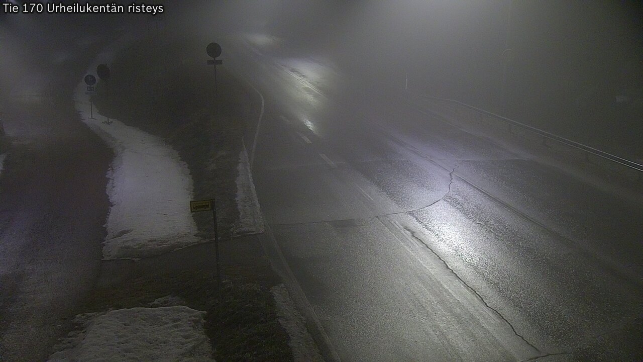 Kelikamerat Kuva Tie 170 Virolahti Urheilukentän risteys, Virolahti, Kymenlaakso